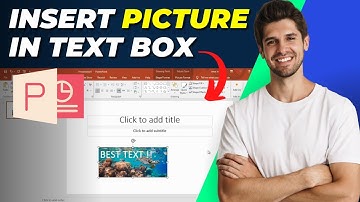 How To Insert Picture in Text Box PowerPoint