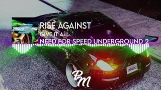 Rise Against - Give It All | Need for Speed™ Underground 2 | Official Soundtrack Resimi