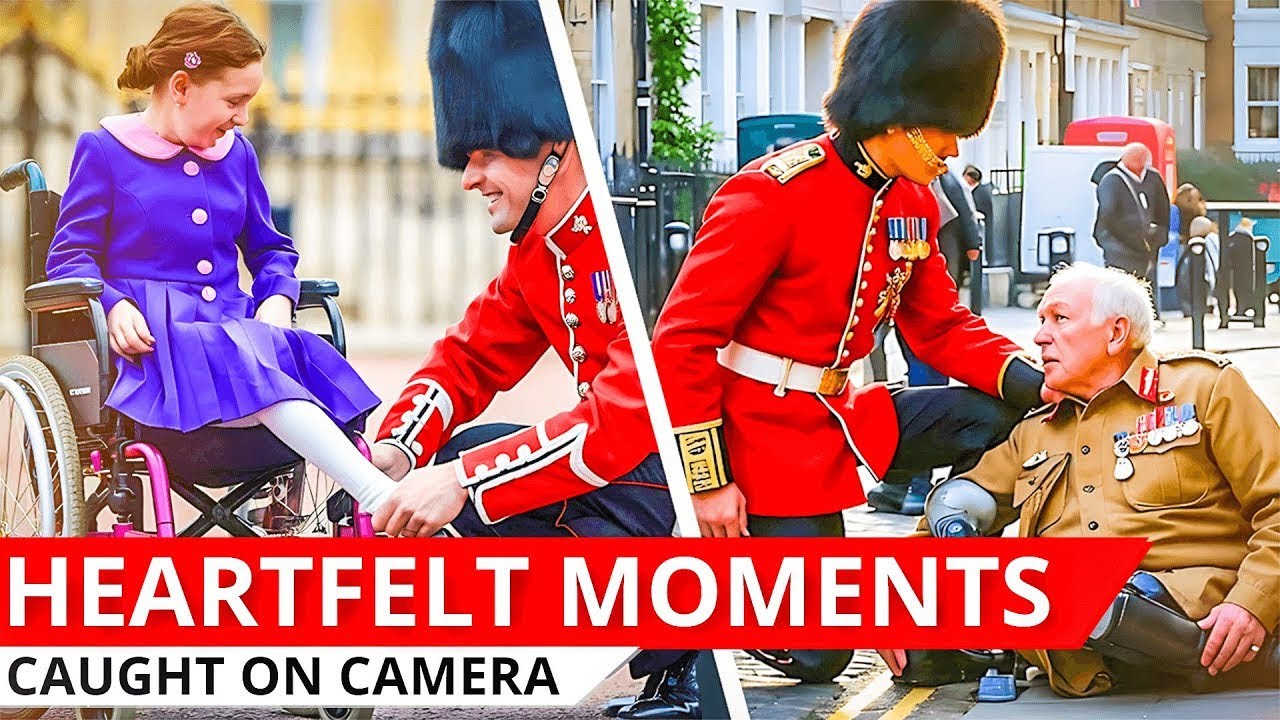 Royal Guards BREAK Character in Heartwarming Moments