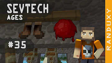 SevTech Ages: Minecraft - Ep.35 - Coagulated Blood, and Boots of Escaping “Wild Dog Pelt Boots”