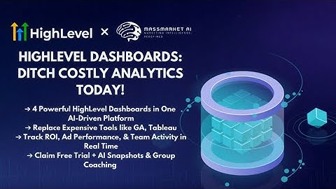 Complete GoHighLevel Dashboard Walkthrough