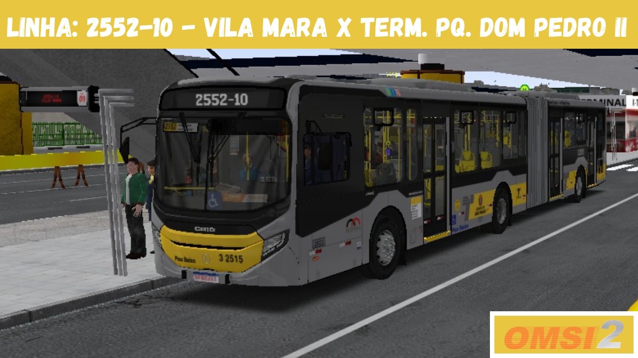 OMSI 2 | Caio Millennium V MB: O-500UA | Linha: 2552-10