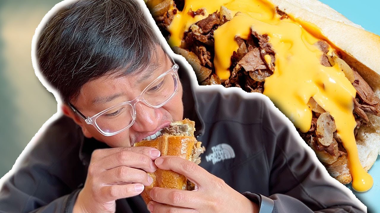 We FIND The Best Philly Cheese Steak in Philadelphia Part 2 | HellthyJunkFood