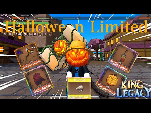 How To Get All Limited Halloween Accessories In King Legacy 