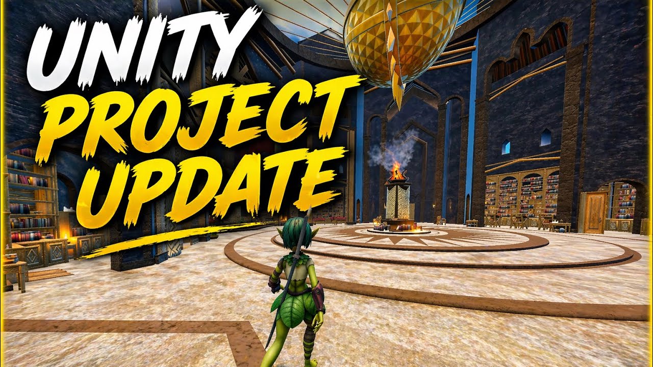 Unity Project Update – New Environment & Progress! - YouTube