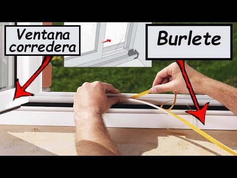 Cómo colocar burletes en ventanas correderas? - Servei Estació