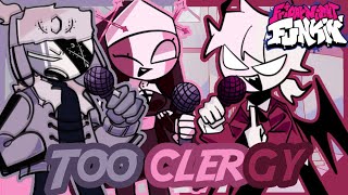 Friday Night Funkin' | Too Clergy But It's Sarvente And Ruv Vs Selever Sings It