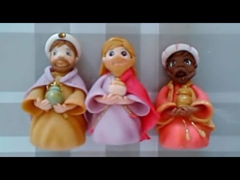 Reyes Magos en Porcelana Fria 🥰🥰🥰 - IngeniArs Manualidades