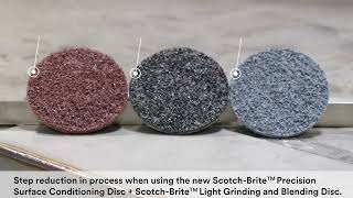 Scotch-Brite™ Grinding Demo Video