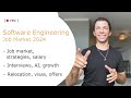 [livestream] Software Engineering Job Market 2024: Job Search, AI, Salaries, Visas, and More