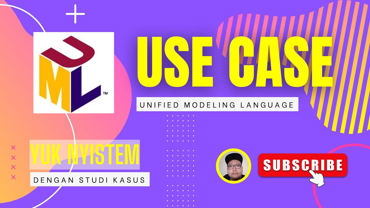 Cara membuat Use Case Diagram dengan study kasus - UML - YouTube