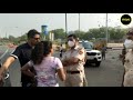 Delhi | Stopped For Not Wearing Masks, Couple Misbehaves With Cops, Arrested | Covid-19