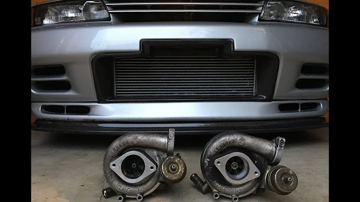 R32 GTR "engine in" Twin Turbo Removal