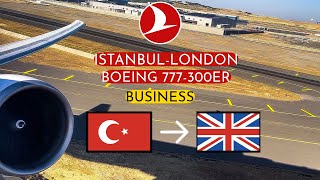 Business Class On Turkish Airlines Ist-Lhr Boeing 777-300Er