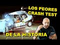 REACCIONANDO a LOS PEORES CRASH TEST DE LA HISTORIA