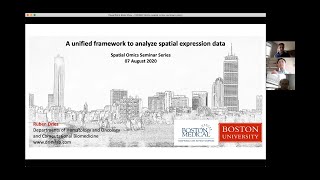 A unified framework to analyze spatial expression data (Speaker: Ruben Dries, BU)