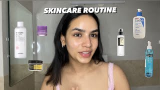 My nighttime skincare routine 🤍  |  For repairing skin barrier and dealing with sensitivity