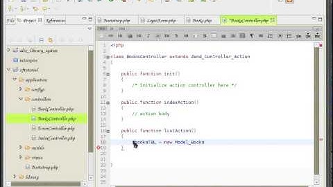 Zend Framework 1.8 tutorial 3 zend_application part 1