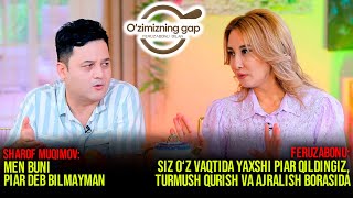 Sharof Muqimov: Hechkim ajralaman dib turmush qurmaydi... Ijoddan cheklanishni o'zim hohladim...