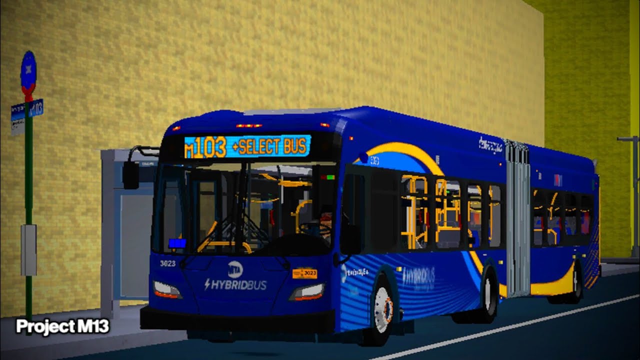 Riding MTA Roblox| Route M49 to East Side - YouTube