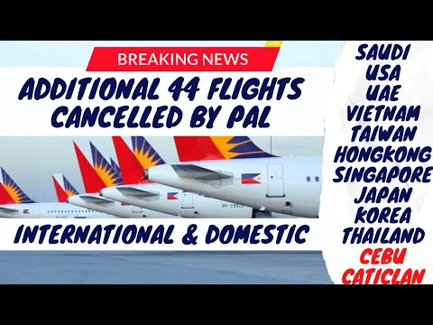 🛑JUST IN: 44 ADDITIONAL PAL FLIGHTS CANCELLED BOTH INTERNATIONAL AND DOMESTIC | MARCH 23 - 31