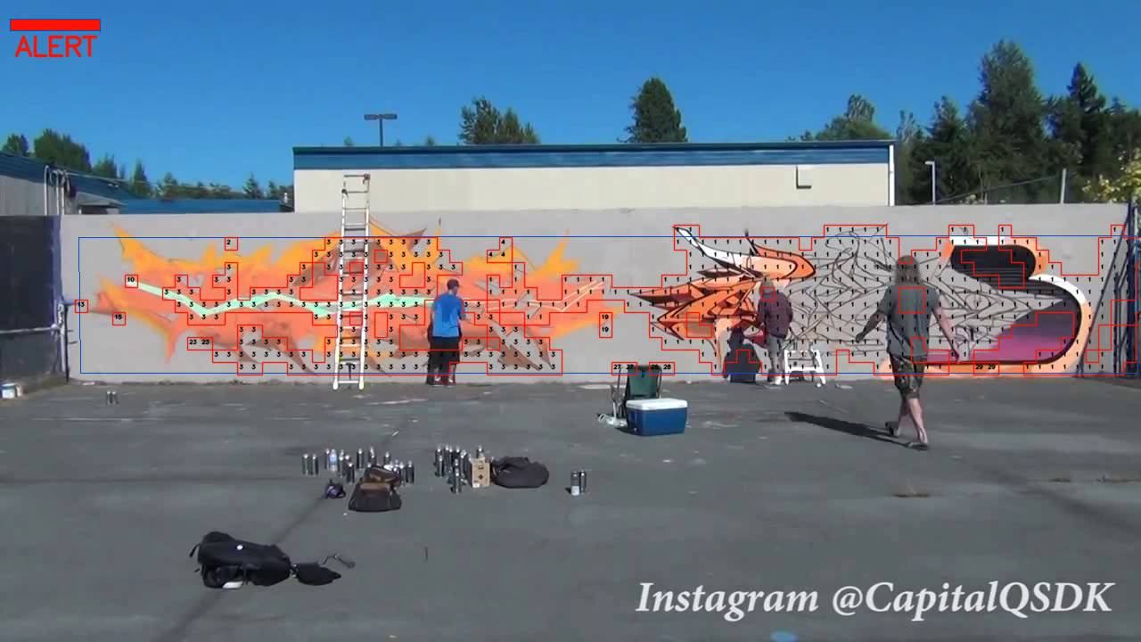 Graffiti Detection - The KiwiVision® Object Detector