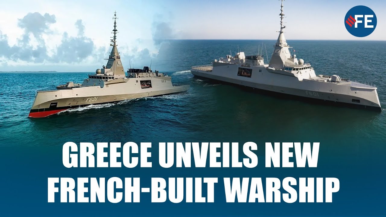 WATCH: Greece Welcomes French-Built Belharra Frigate in Naval Upgrade Push