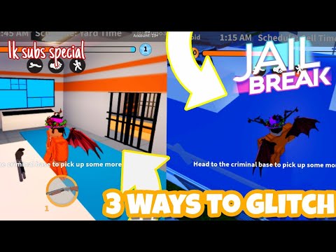 3 Ways To Noclip Glitch In Roblox Jailbreak Mobile Youtube - roblox jailbreak noclip glitch 2019 youtube