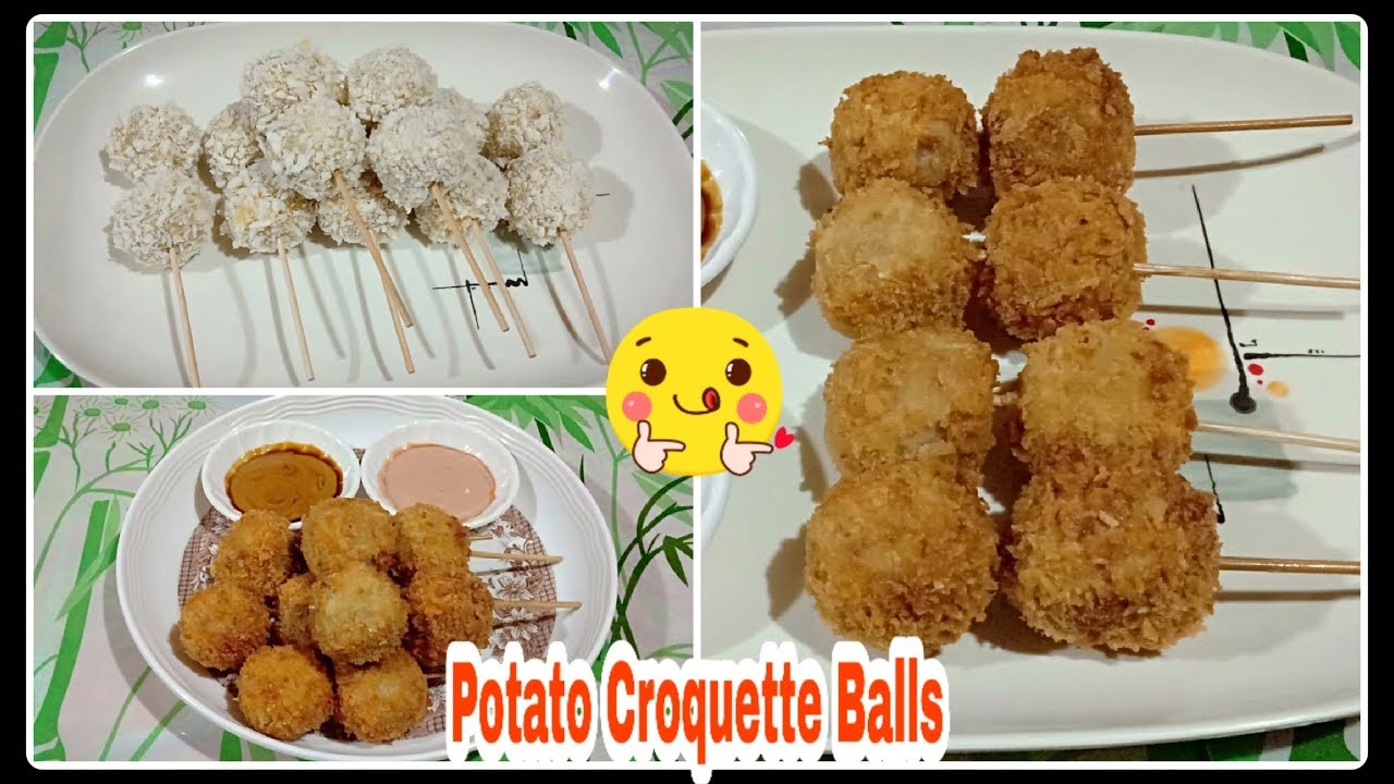 Potato Croquette Balls/Potato Balls YouTube