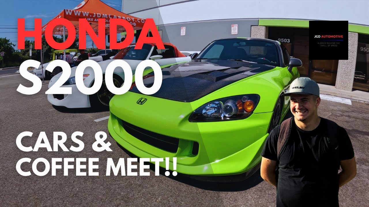 Honda S2000 Cars and Coffee Meet!! - YouTube