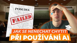 Poznají, že jsem použil AI? Plagiátorství, bakalářka, diplomka, citováníAI? Je AI podvod?