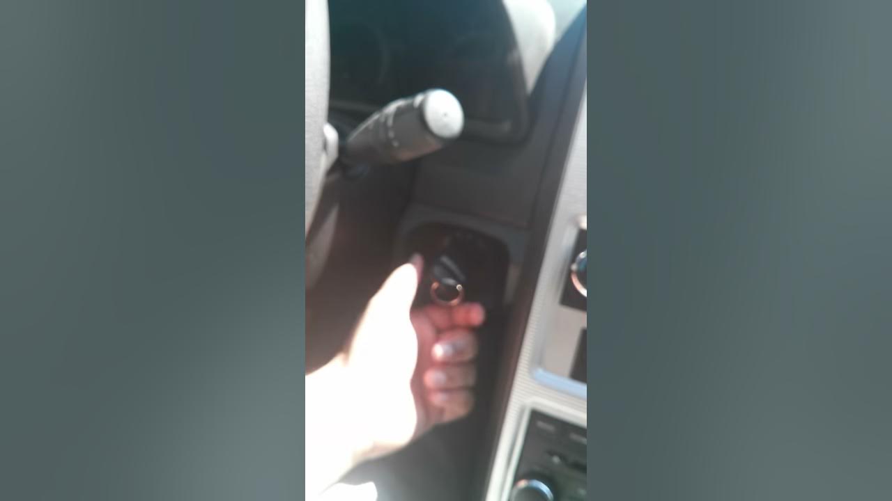 Dodge journey key stuck YouTube