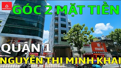 Bán toà nhà mặt tiền QUẬN 1 đường NGUYỄN THỊ MINH KHAI, P. Đa Kao -   Mã sp: AT347