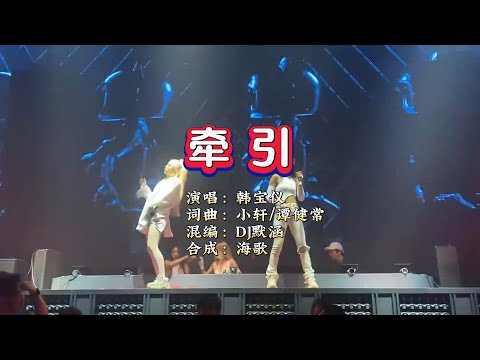 韩宝仪《牵引》DJ默涵版 KTV 导唱字幕 （备有伴奏视频）