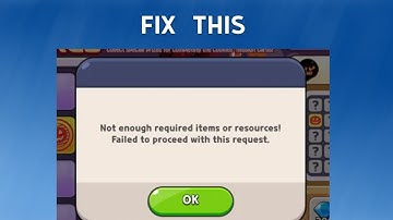 How to Fix "Not enough required items or resources!" Error in Cookie Run Kingdoms