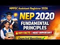 NEP 2020 FUNDAMENTAL PRINCIPLES