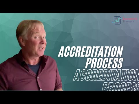 Video: Ką reiškia iš anksto akredituota?