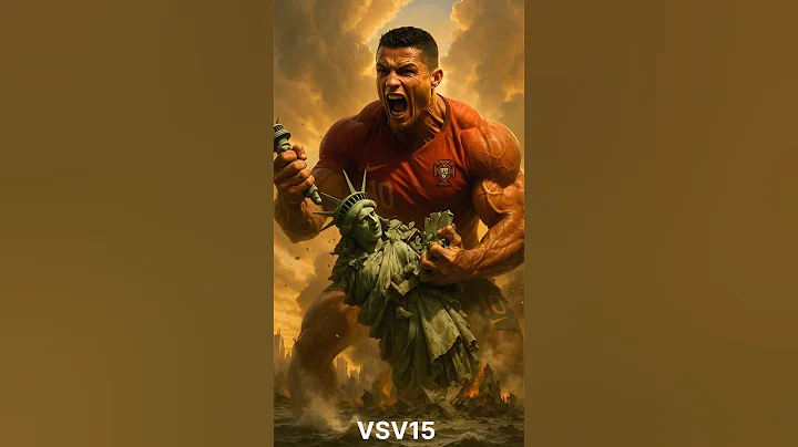 "Giant Messi vs Eiffel Tower | Neymar vs Burj Khalifa | Ronaldo vs Statue of Liberty" 4k