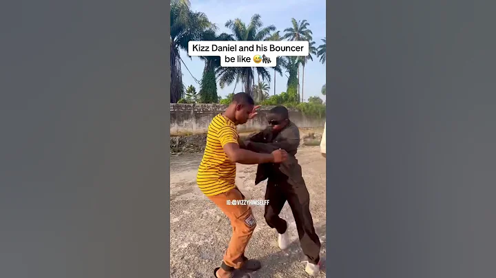 POV: Kizz daniel and his bouncer 😂