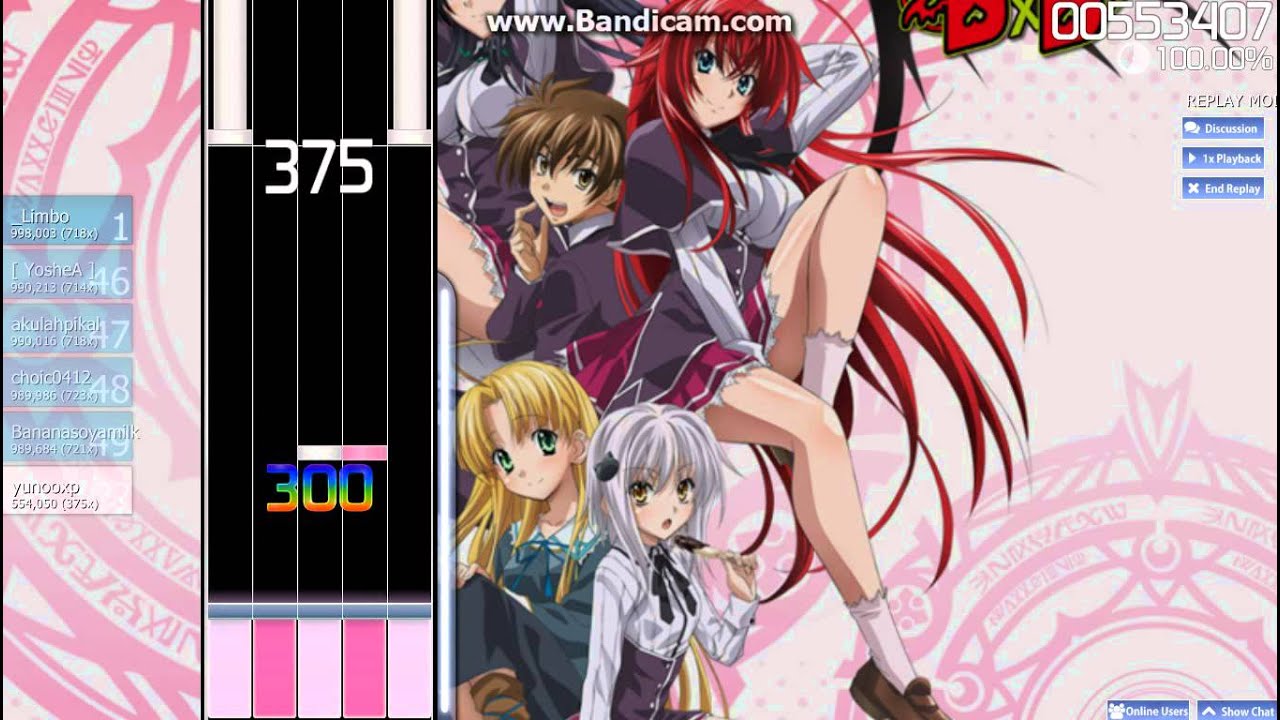 osu!Mania High School DxD tripinnocent of D YouTube osu!Mania High School DxD tripinnocent of D YouTube