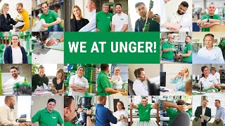 This is UNGER: The employees of UNGER introduce themselves and UNGER