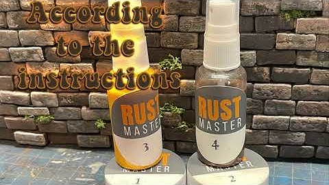 Rust Master Paint Use and Review
