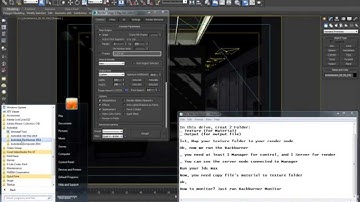 3ds Max Network Render setup