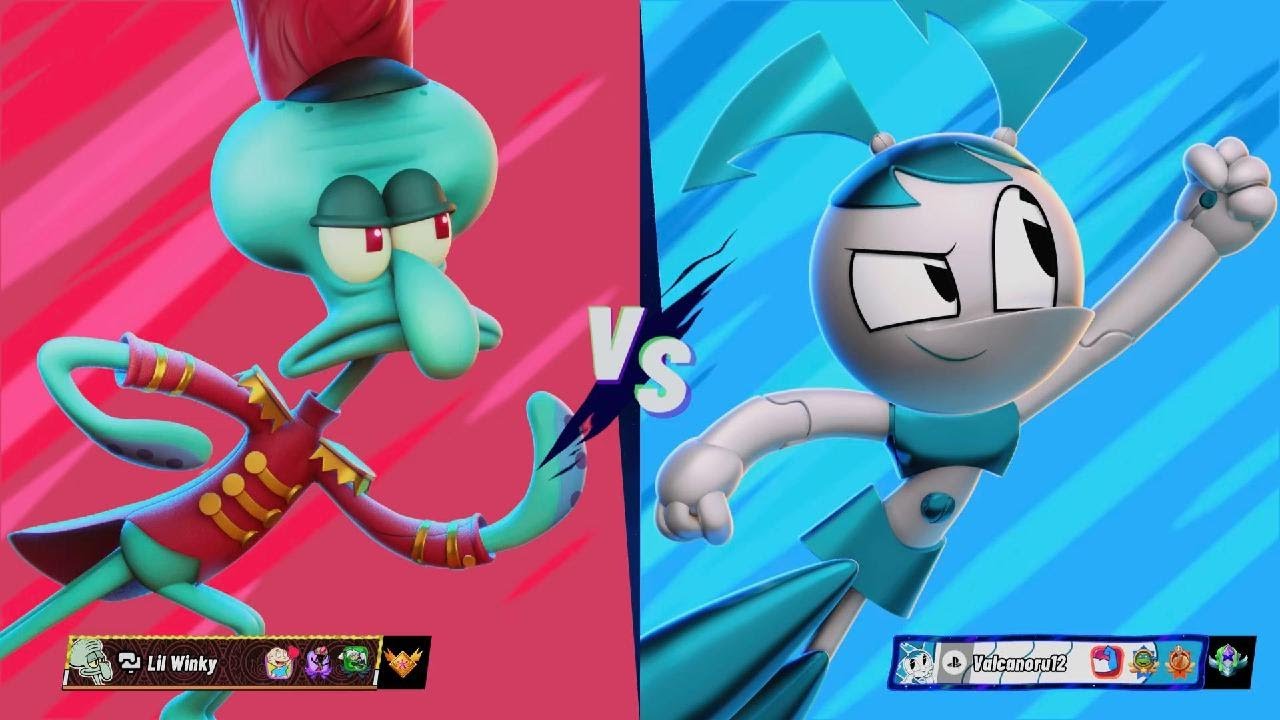 I Hate Squidward So I'm Beating Him Up As My Favorite Character - Nickelodeon All-Star Brawl 2