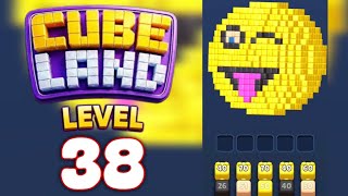 Cube Land Puzzle Level 38 Walkthrough