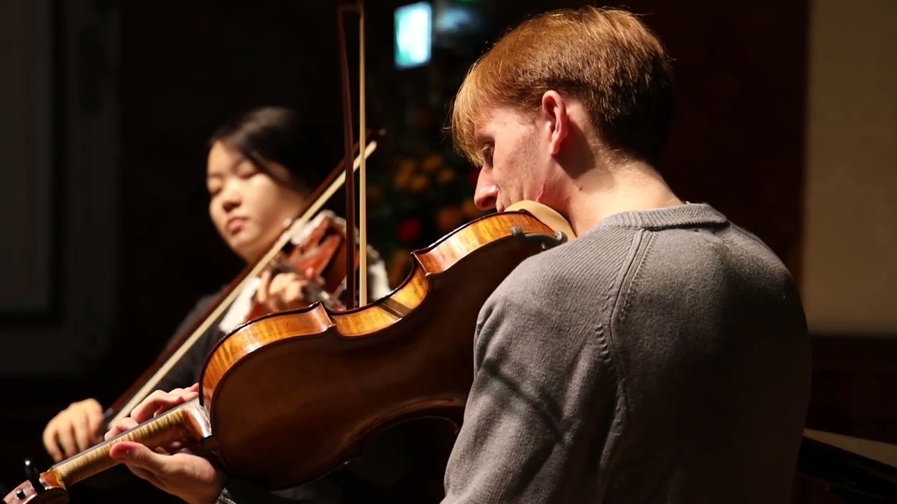 Frank Bridge - Lament for Two Violas (Wigmore Hall rehearsal clip)