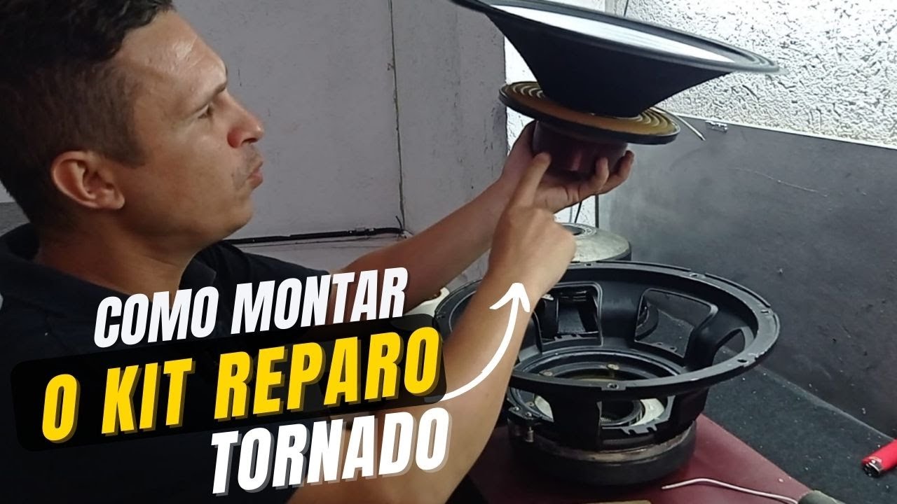 MONTANDO O KIT REPARO DO TORNADO DO ZERO !! ECONOMIA DE ATÉ 70% COMPARADO A UM  PRODUTO NOVO !!