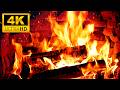 🔥Fireplace Crackling Ambience & Relaxing Fire Sounds🔥Cozy Fireplace 4K UHD with Warm Flames Burning