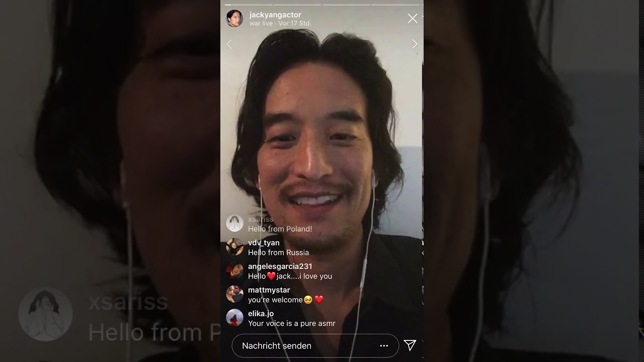 Jack Yang Instagramlive 2 Part 1 ️ YouTube
