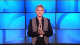 Ellen's Monologue - Internet Diagnosis